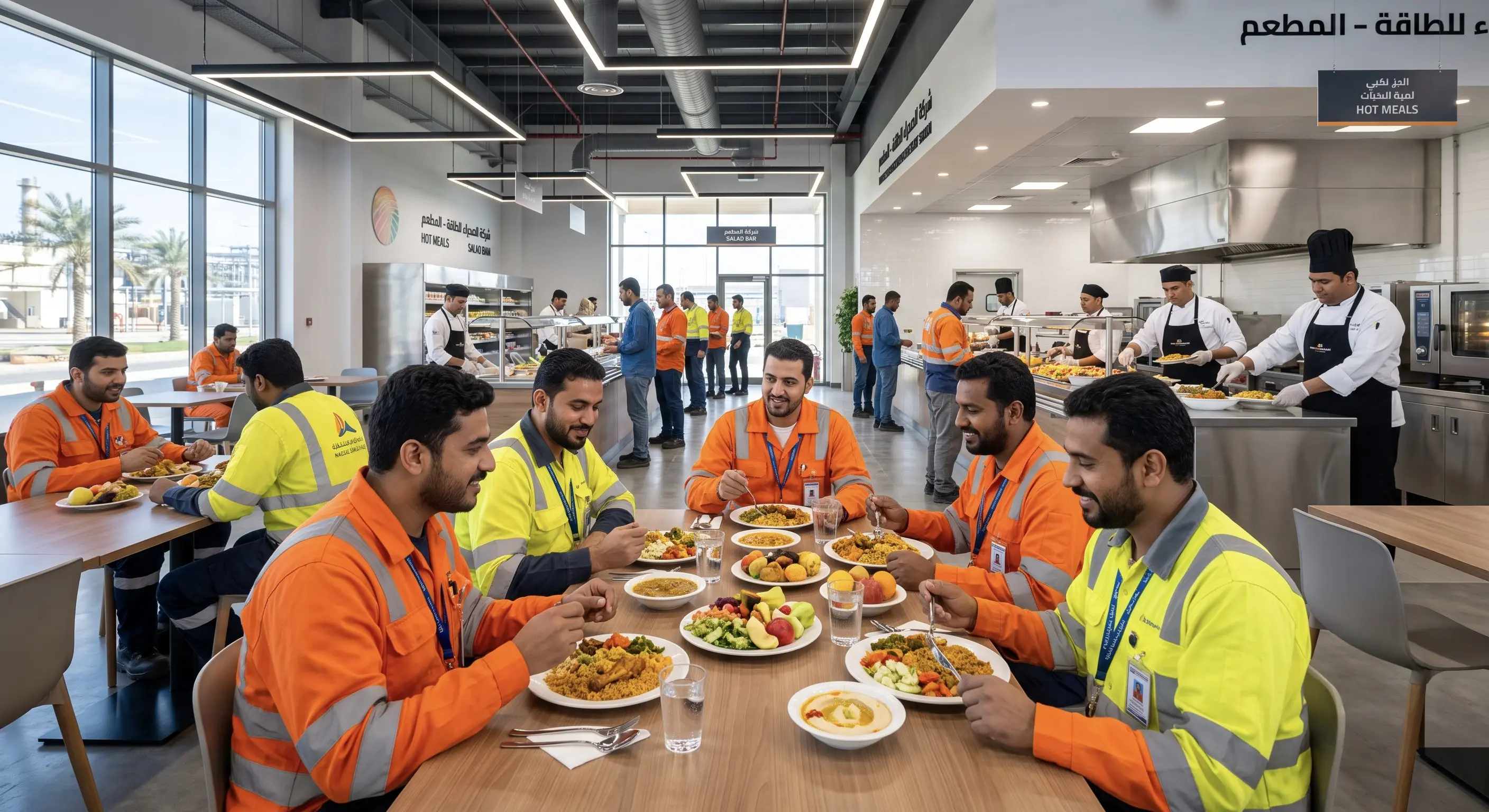 Why Industrial Companies in Saudi Arabia Rely on Professional Catering Services