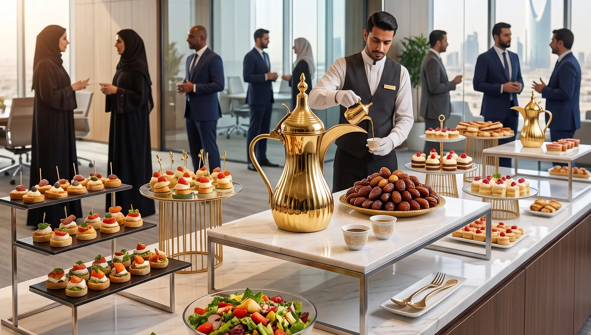 Corporate Catering in Saudi Arabia: What Large Organizations Need